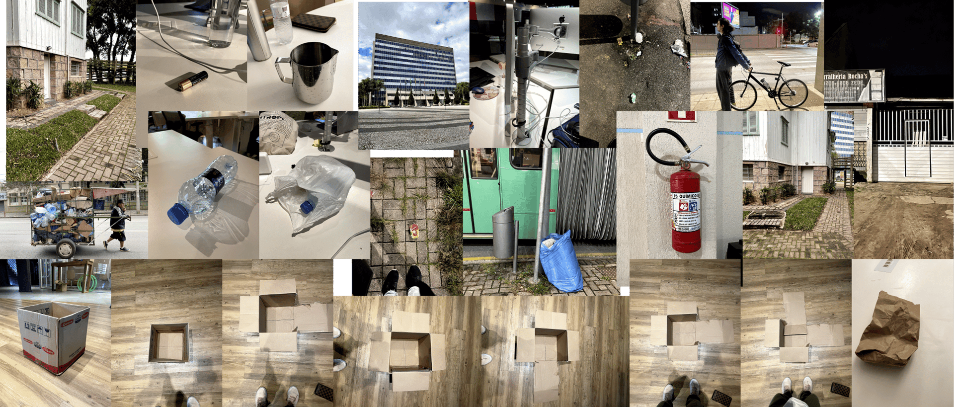 Photos taken on the streets of Curitiba.